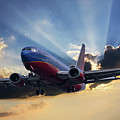Southwest Dramatic Rays of Light